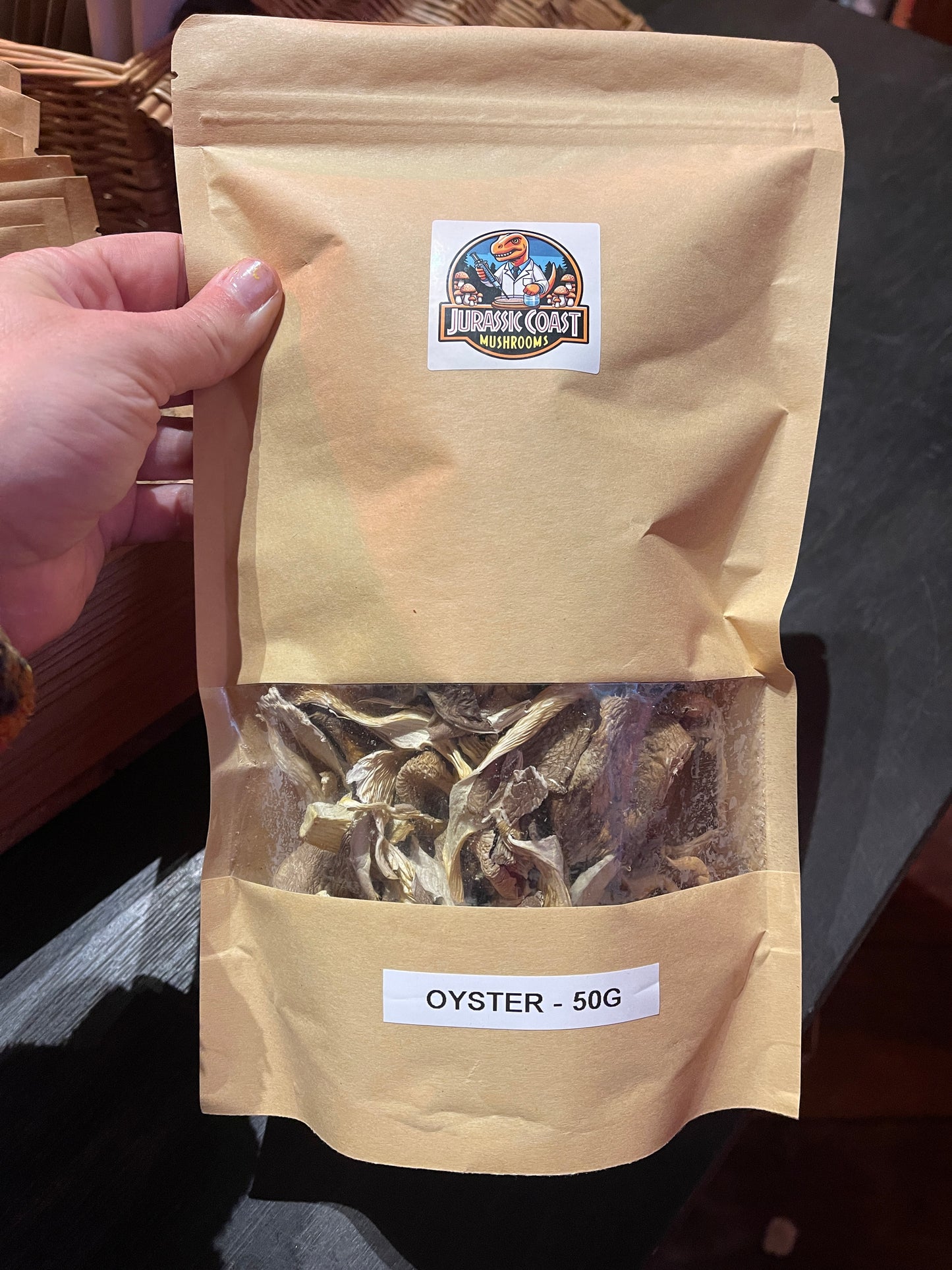 Jurassic Mushrooms Dried Oyster Mushrooms 50g
