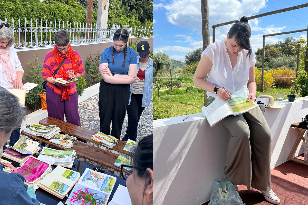 Secret Garden Sketchbooks: A mixed media workshop with Katie Moody Friday 26th Sept 2025