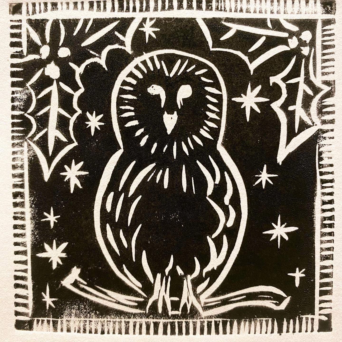 Christmas Lino Printing Workshop Fri 21st Nov 2025