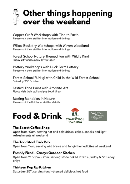 Secret Fungi Festival 2025