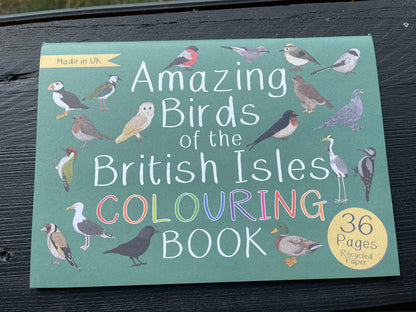 Wildlife Colouring Books by Button and Squirt