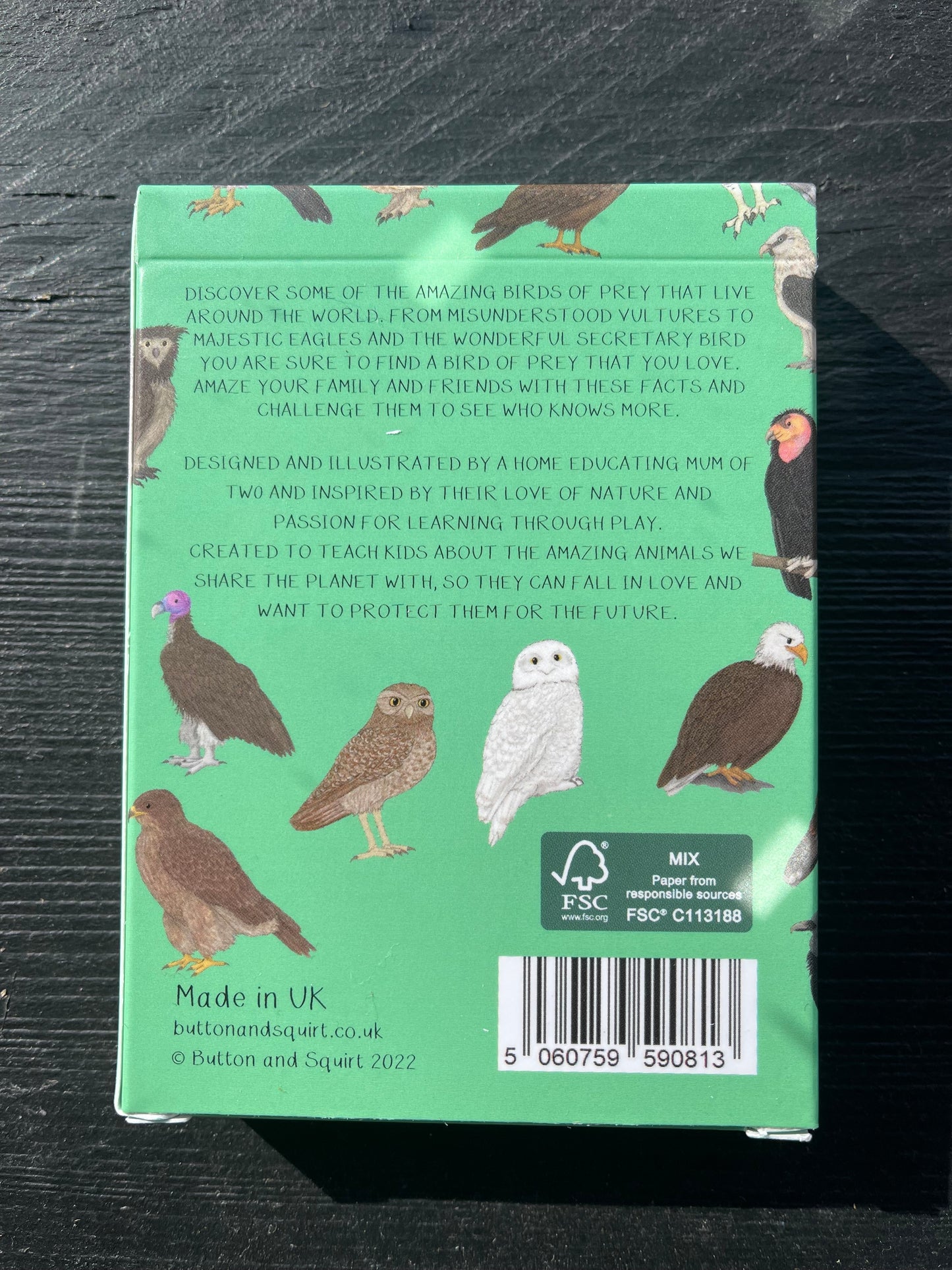 Amazing Fact Cards by Button and Squirt