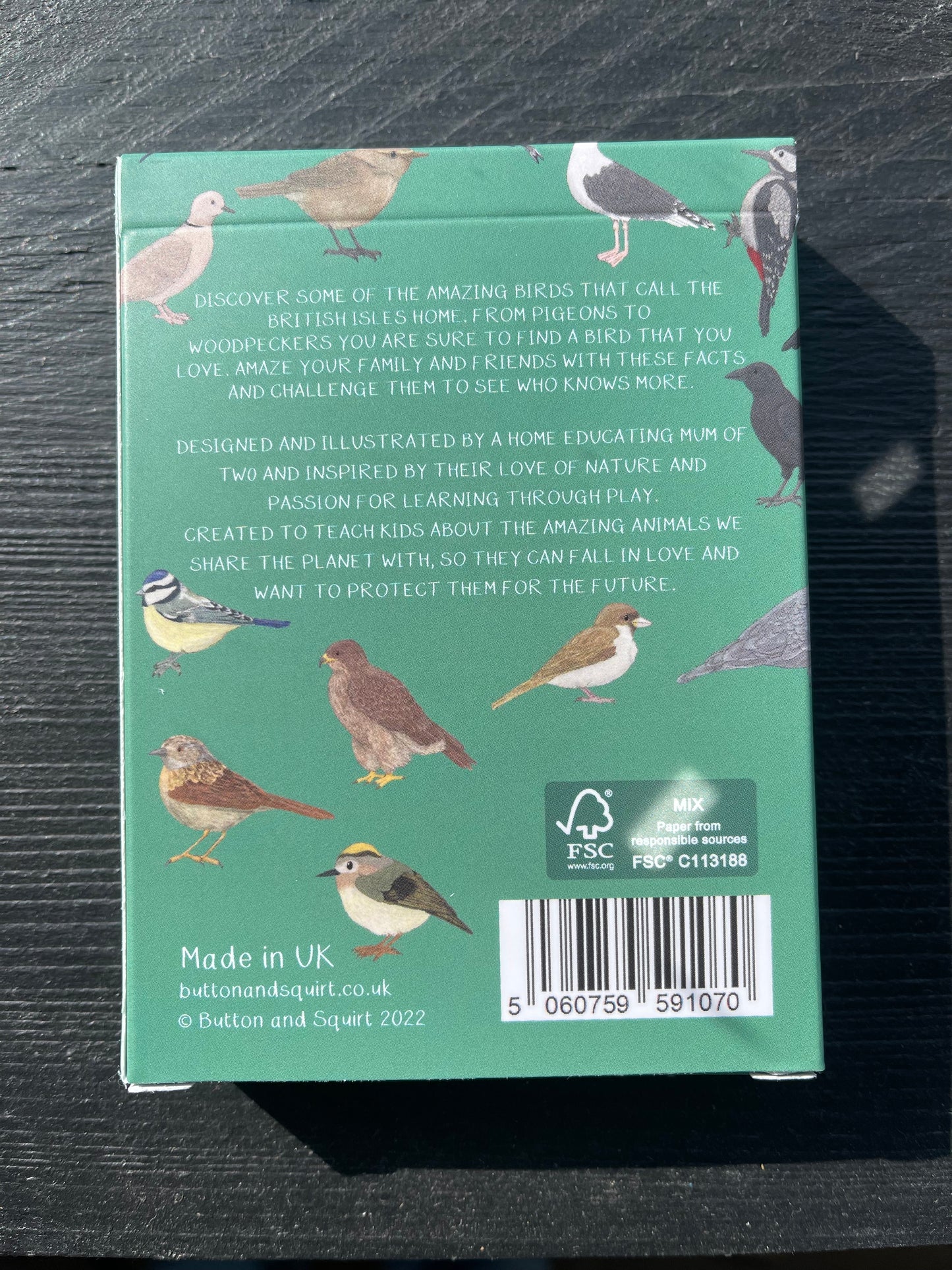 Amazing Fact Cards by Button and Squirt