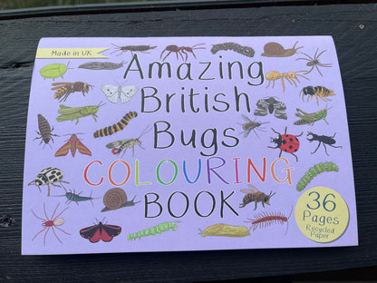 Wildlife Colouring Books by Button and Squirt