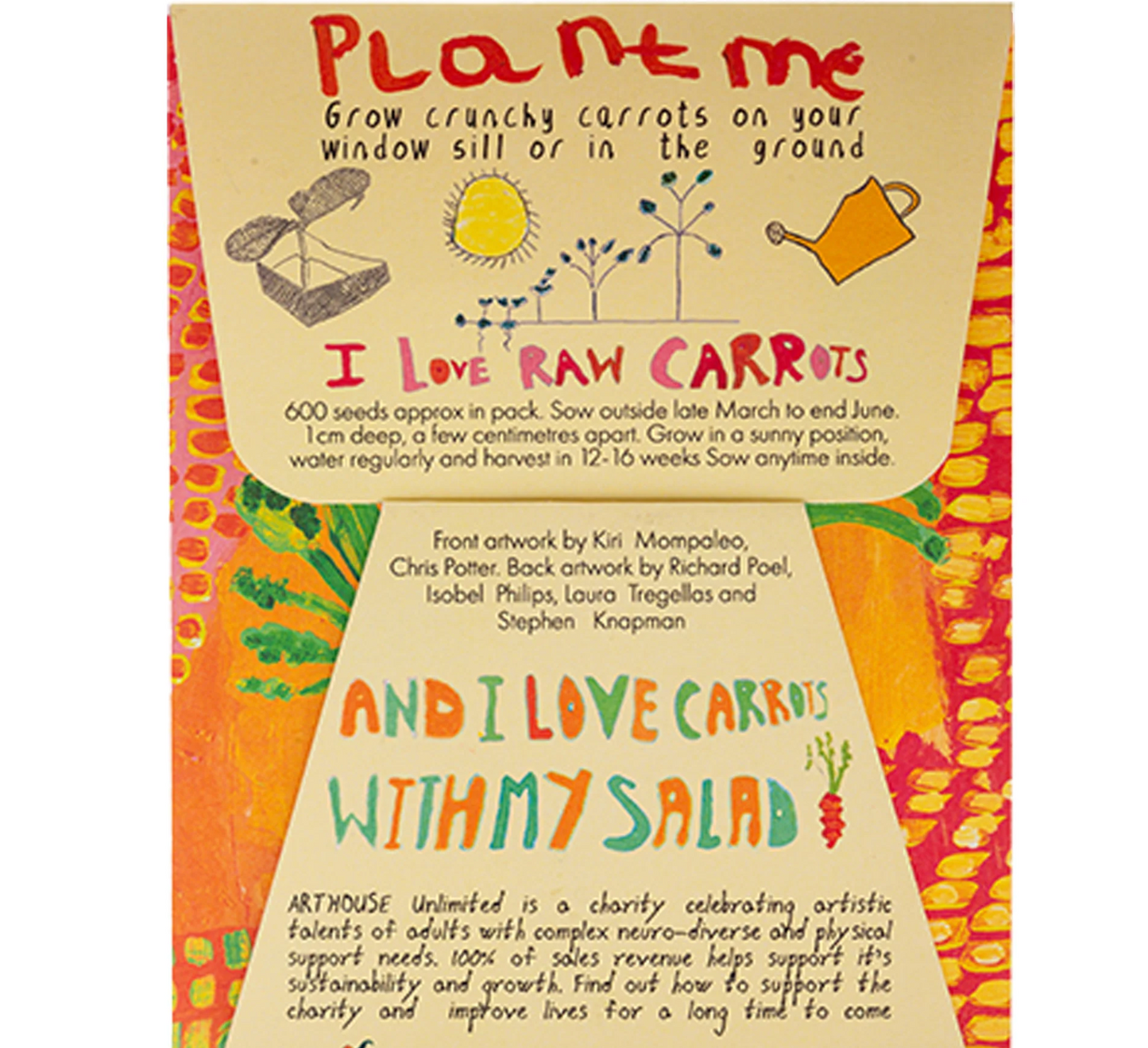 Arthouse Unlimited Carrot Seeds