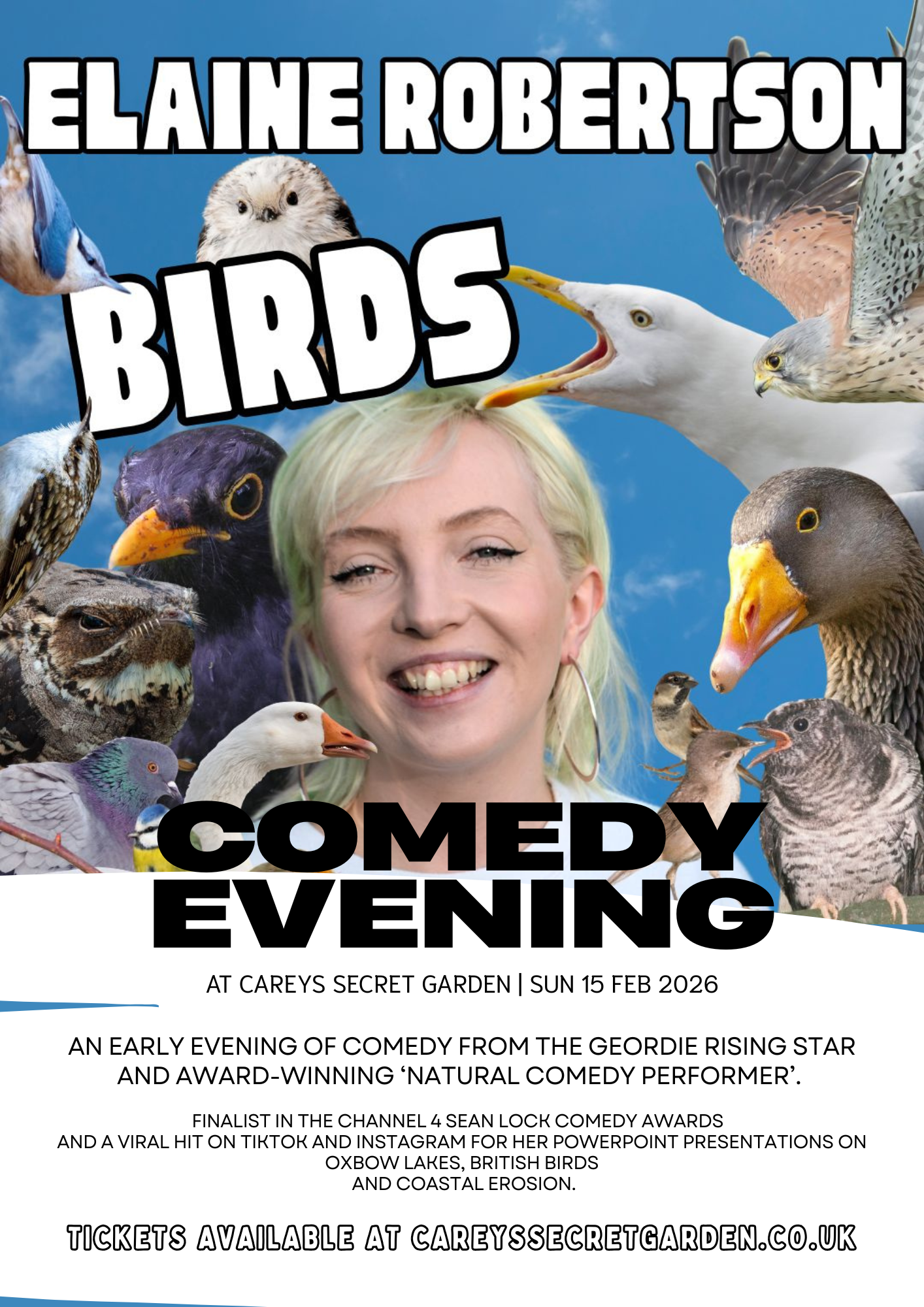 Comedy Evening with Elaine Robertson Sun 15th Feb 2026