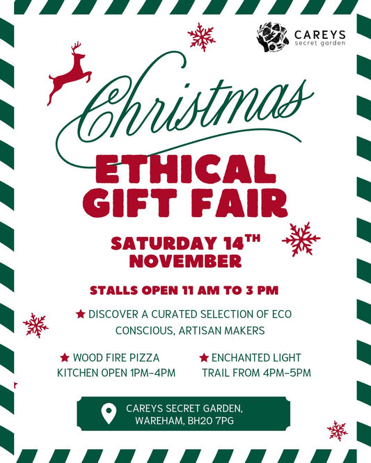 Careys Christmas Ethical Gift Fair Saturday 14th November