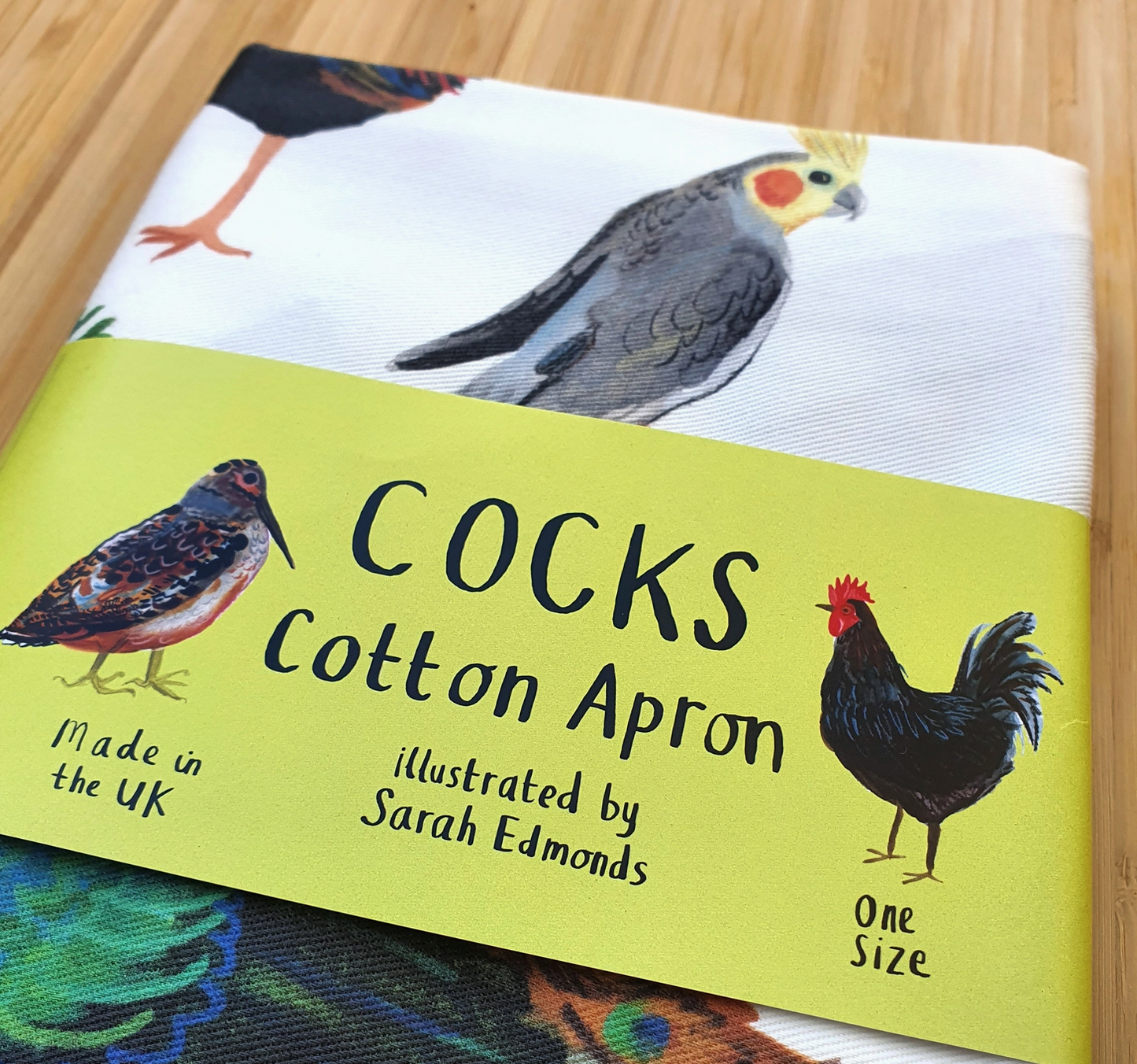 Cocks Apron by Sarah Edmonds Illustration