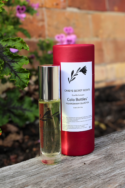 Careys Botanical Fragrances Pelargonium Collection Cola Bottles