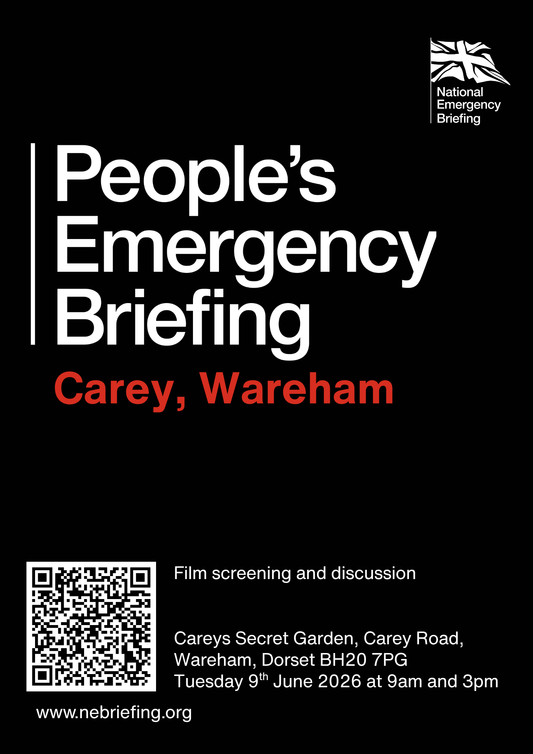 People's Emergency Briefing Screenings Tues 9th June 2026