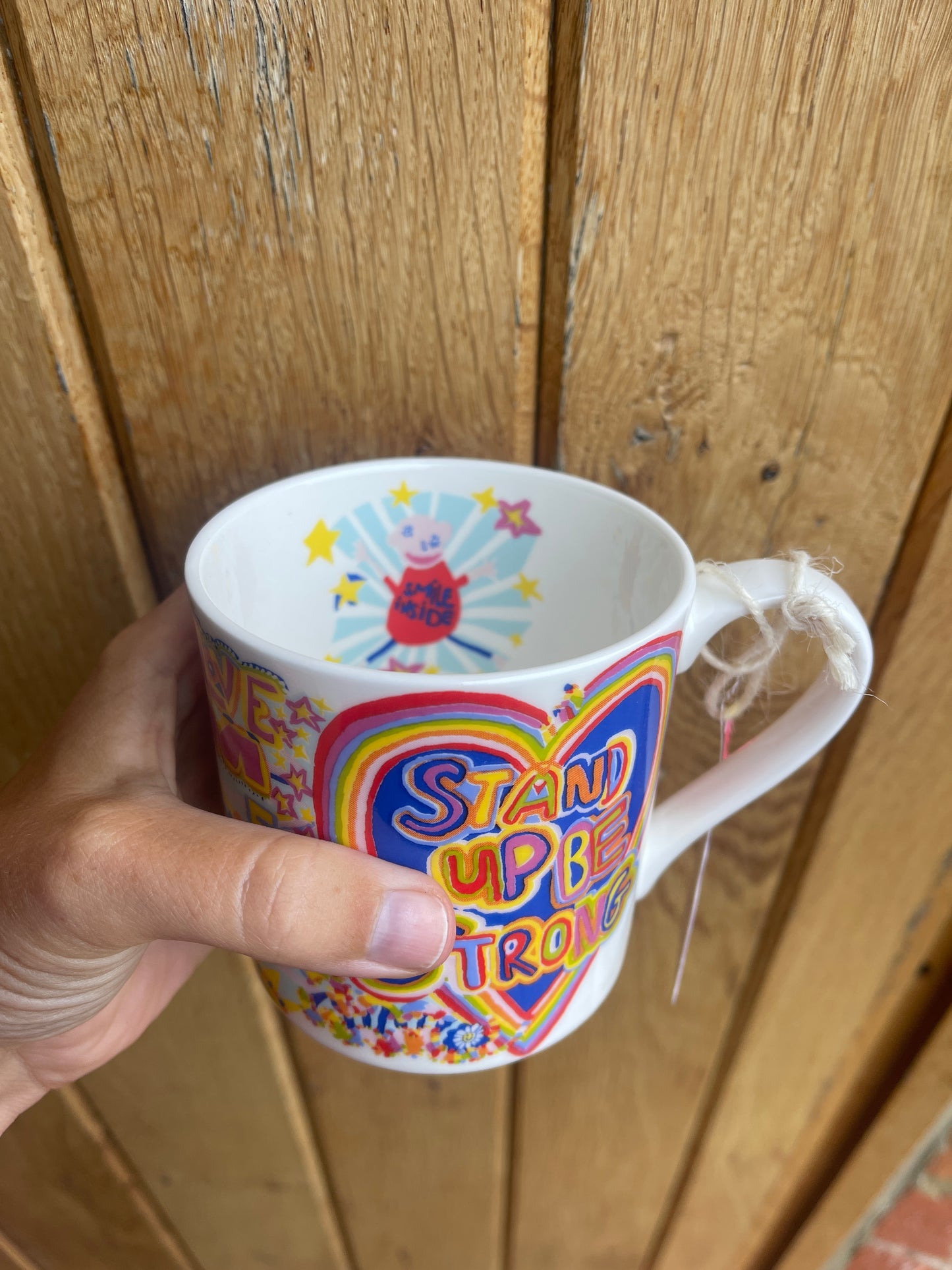 Arthouse Unlimited Full Of Joy China Mug