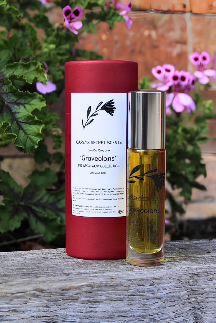 Careys Botanical Fragrances Pelargonium Collection Graveolons