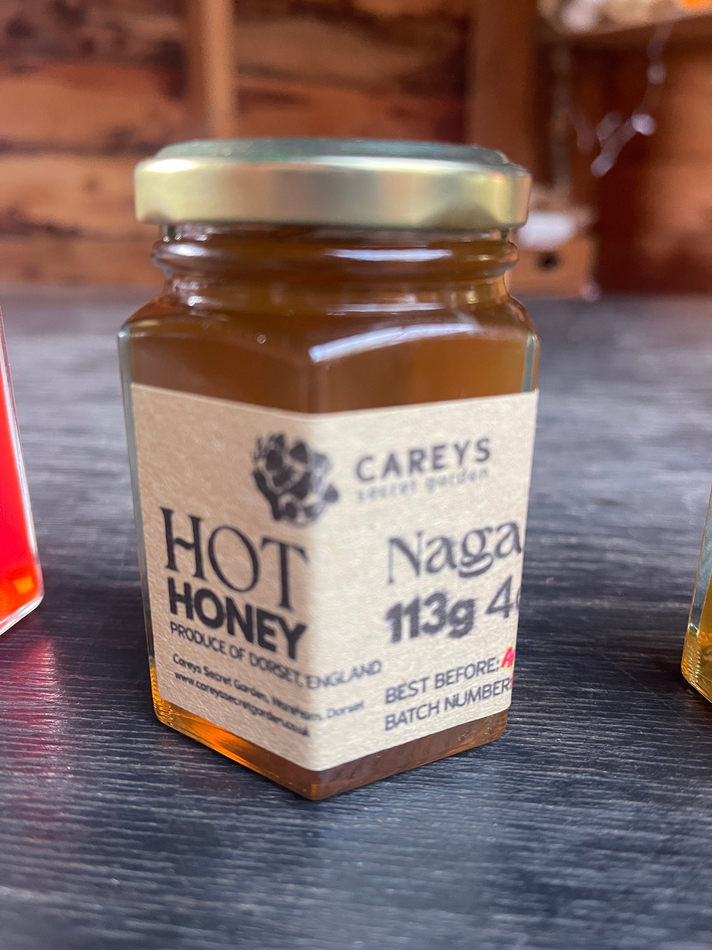 Hot Honey with Naga Chillies