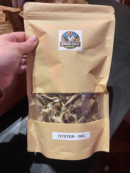 Jurassic Mushrooms Dried Oyster Mushrooms 50g