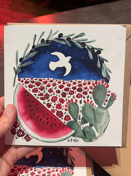 Delphine Jones Peace for Palestine Cards