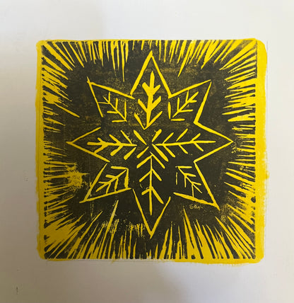 Christmas Lino Printing Workshop Fri 21st Nov 2025