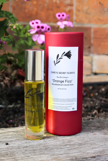 Careys Botanical Fragrances Pelargonium Collection Orange Fizz