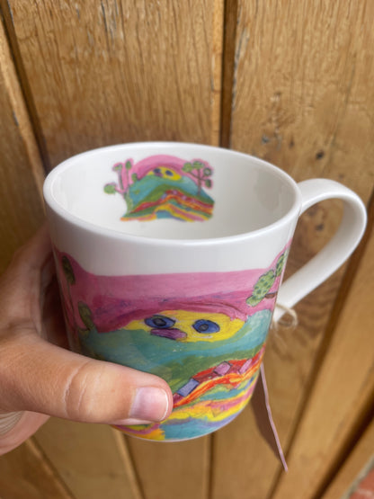 Arthouse Unlimited Peace China Mug