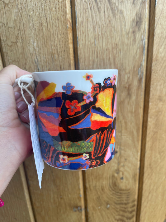 Arthouse Unlimited Psychedelic Dreams China Mug