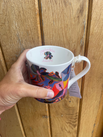 Arthouse Unlimited Psychedelic Dreams China Mug