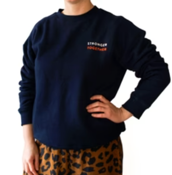 Love Welcomes Stronger Together Sweatshirt