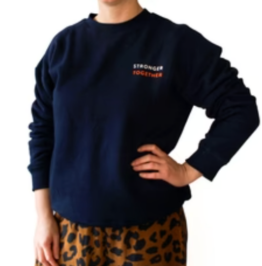 Love Welcomes Stronger Together Sweatshirt