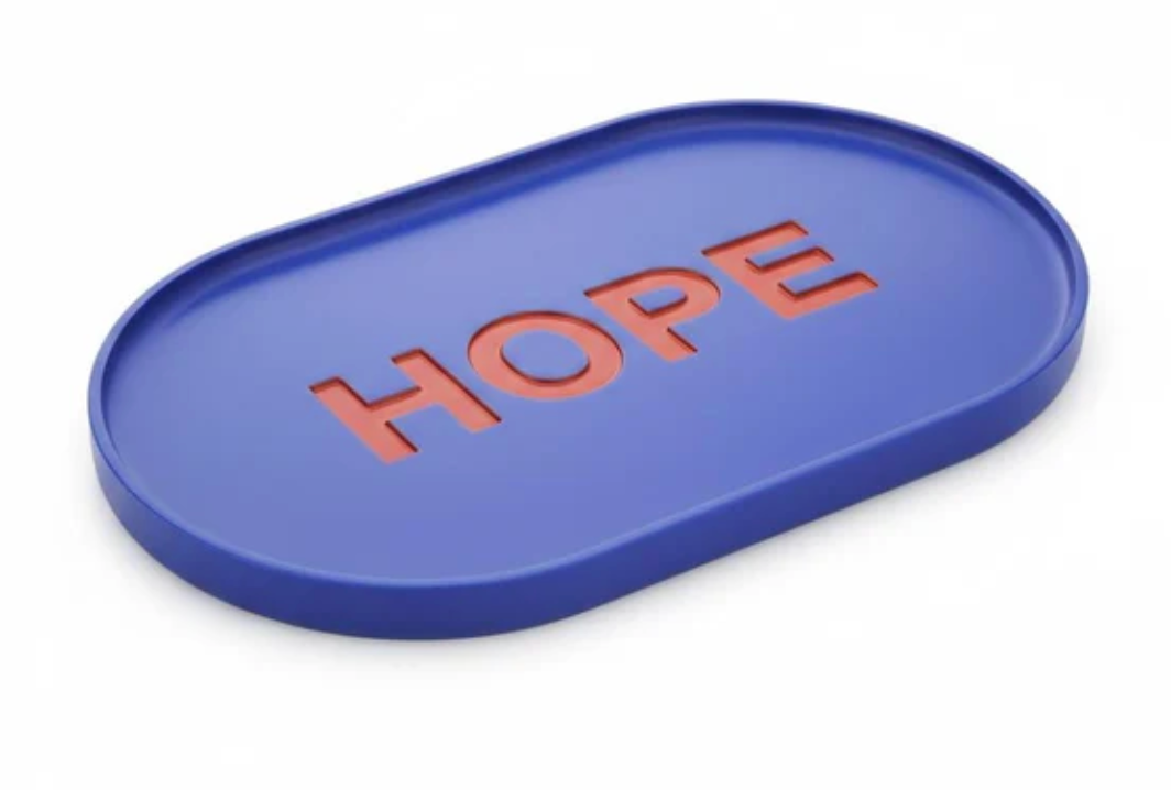 Love Welcome HOPE Handmade Tray