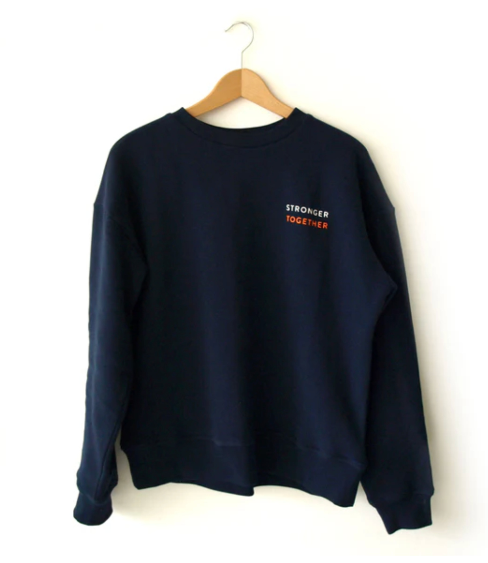 Love Welcomes Stronger Together Sweatshirt