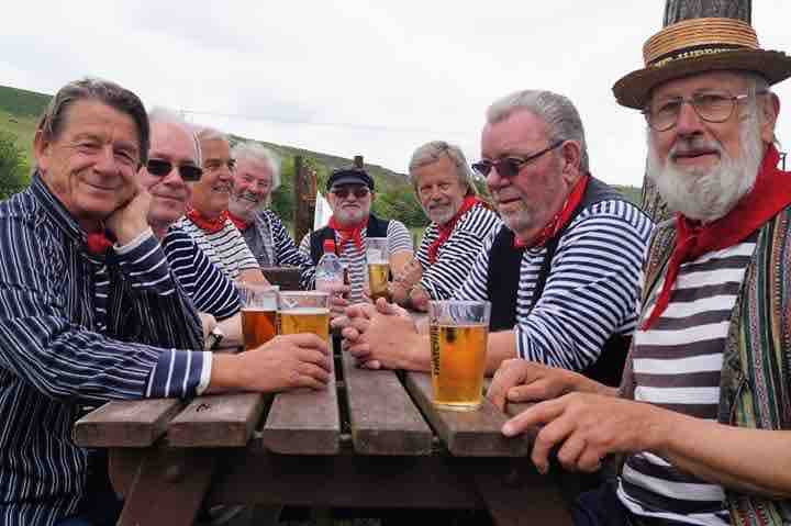 Dorset Wrecks Sea Shanty Gig in the Secret Garden 4th September 2026