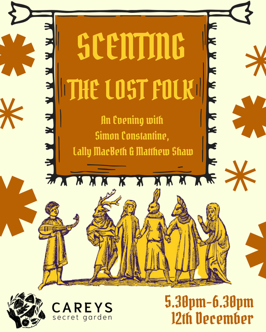 Scenting the Lost Folk: An evening with Simon Constantine and Lally Macbeth 12th Dec 2025